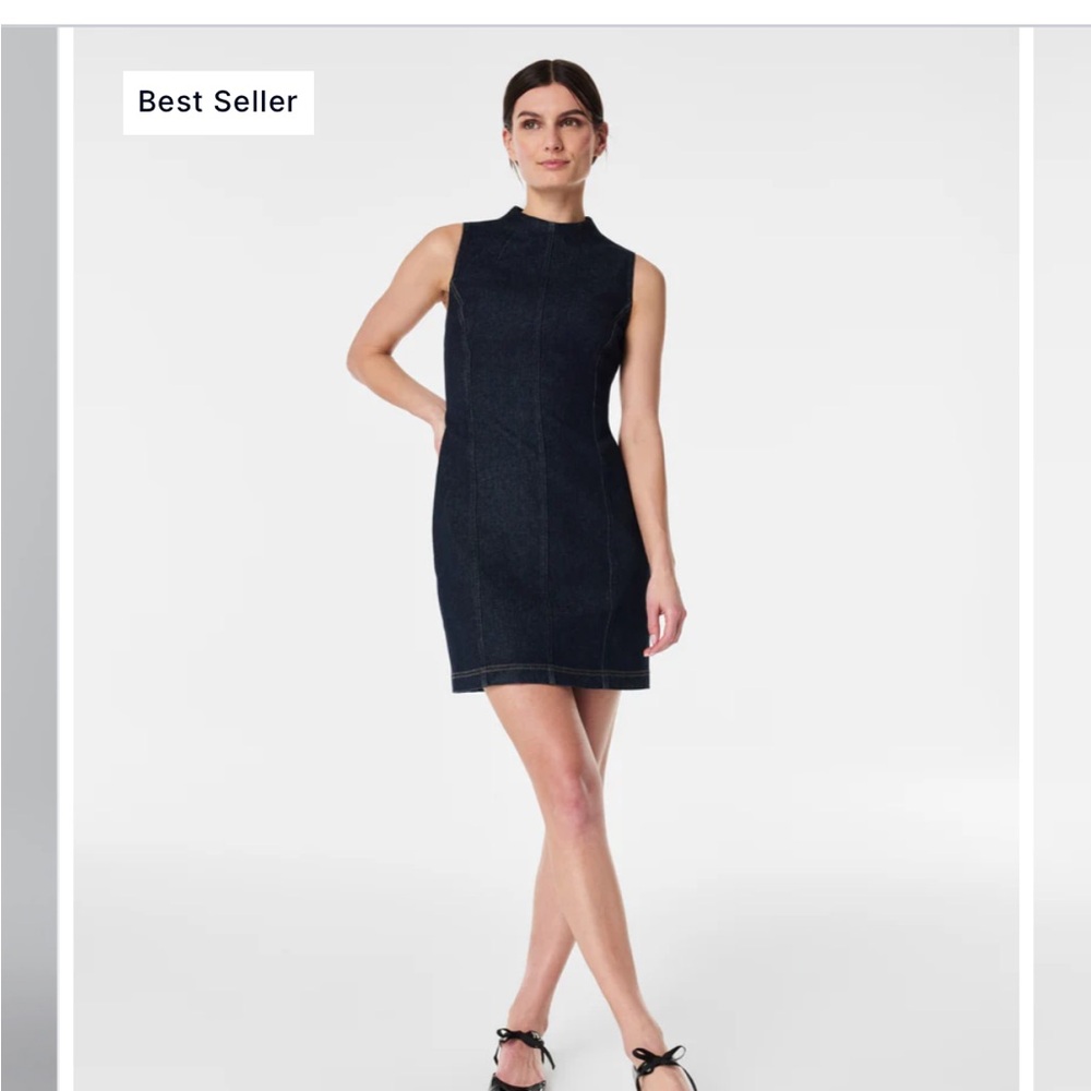 Spanx NWT dark denim dress
